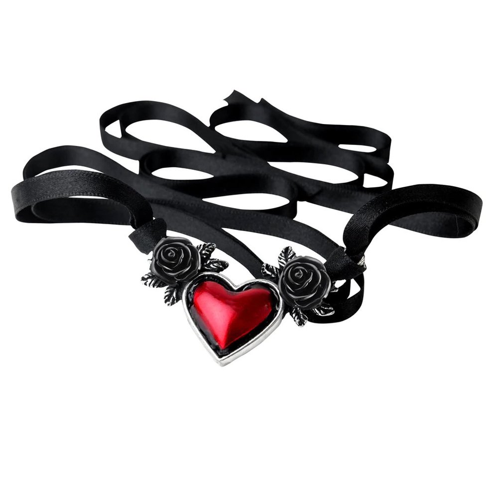 Alchemy Gothic P746 - Blood Heart Necklace